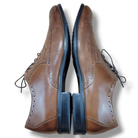 Stacy Adams Shoes Sz 13M Men\'s Wingtip Stacy Adams Garrison Oxford Shoes Leather main image 8